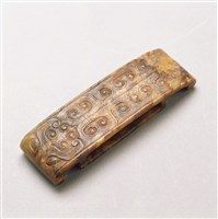 藏品(青玉獸面雲紋璏)的圖片