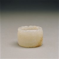 藏品(白玉扳指)的圖片