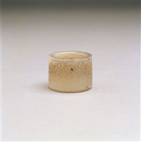 藏品(白玉扳指)的圖片