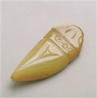 藏品(青玉蟬)的圖片