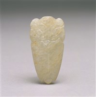 藏品(白玉蟬)的圖片