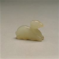 藏品(白玉鹿)的圖片