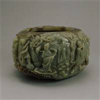 藏品(青玉雕八仙水盂)的圖片