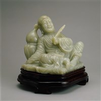 藏品(青玉羅漢)的圖片