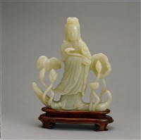 藏品(青玉觀音)的圖片