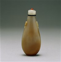 藏品(灰玉鼻煙壺)的圖片