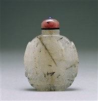 藏品(髮晶鼻煙壺)的圖片