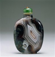 藏品(纏絲瑪瑙鼻煙壺)的圖片