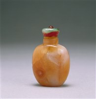 藏品(紅瑪瑙鼻煙壺)的圖片