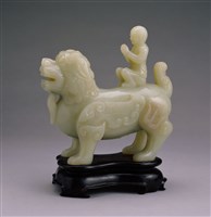藏品(青玉麒麟送子)的圖片