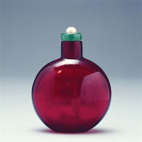 藏品(紫紅料鼻煙壺)的圖片