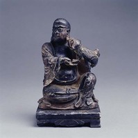 藏品(石雕坐佛)的圖片