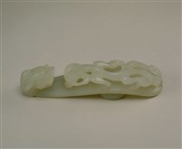 藏品(白玉螭龍帶鈎)的圖片