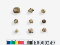 藏品(玉豆一件﹑佩飾八件)的圖片