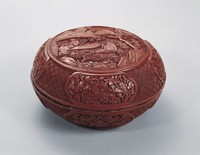 藏品(剔紅漆盒)的圖片