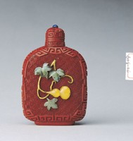 藏品(剔紅葫蘆鼻煙壺)的圖片
