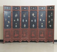 藏品(百寶嵌琺瑯屏風)的圖片