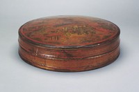 藏品(描金嬰戲圖捧盒)的圖片