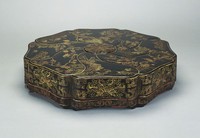 藏品(描金多角葵花形盒)的圖片