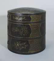 藏品(描金八仙花卉紋帽盒)的圖片