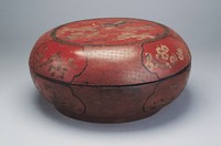 藏品(款彩群獅滾球捧盒)的圖片