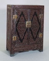 藏品(剔犀雲紋方櫃)的圖片