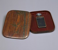 藏品(梧桐地竹繪硯盒)的圖片