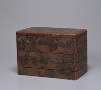 藏品(皮漆五層盒)的圖片