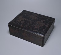 藏品(刻花黑漆文庫)的圖片