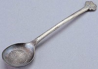 藏品(銀壽文匙)的圖片