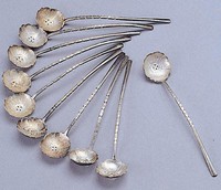 藏品(銀四眼小匙)的圖片
