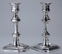 藏品(鍍銀燭台)的圖片