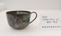 藏品(銀質琺瑯海棠紋酒杯)的圖片