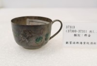 藏品(銀質琺瑯海棠紋酒杯)的圖片