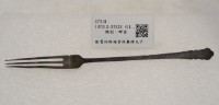藏品(銀質琺瑯海棠紋餐棹叉子)的圖片