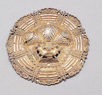 藏品(銀帽飾)的圖片