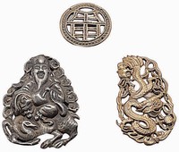 藏品(銀髮飾)的圖片