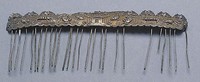 藏品(銀髮梳)的圖片