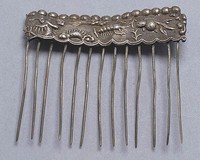 藏品(銀髮梳)的圖片
