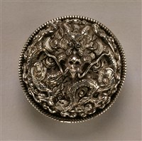 藏品(純銀龍帶首)的圖片