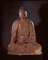 藏品(鑄鐵坐佛)的圖片