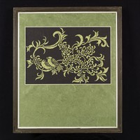 藏品(菊花與小鳥)的圖片