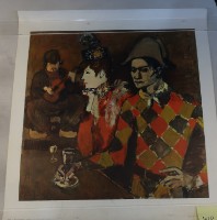 藏品(穿著小丑服的自畫像)的圖片