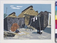 藏品(石垣裡的漁家)的圖片