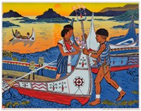 藏品(蘭嶼情侶  )的圖片