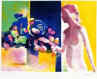 藏品(女子與花)的圖片