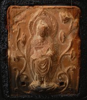 藏品(燒泥模印菩薩)的圖片