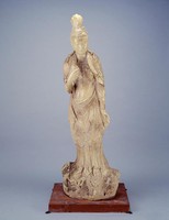 藏品(黃綠釉觀音像)的圖片