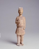 藏品(黃釉僕俑)的圖片