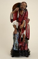 藏品(石灣石榴紅釉鐵拐李)的圖片